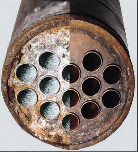 Tẩy rửa lò hơi bằng Rydlyme 